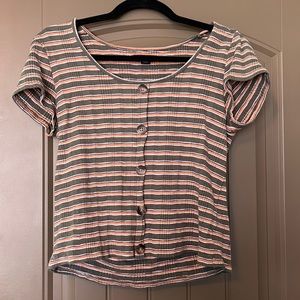 American Eagle Cropped Tee